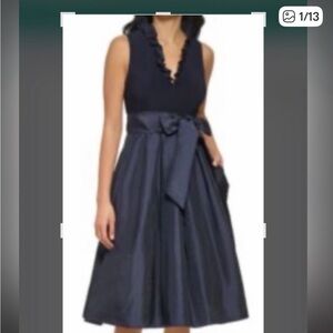 Jessica Howard Midnight blue party dress size 12 like new